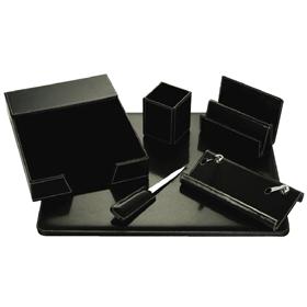 75A-DSW6 6 pcs synthetic leather desk set